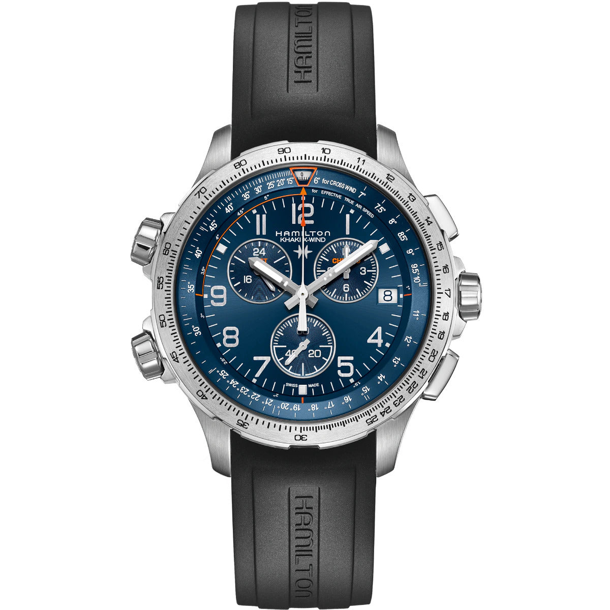 Hamilton Khaki Aviation X-Wind GMT Chrono Quartz Men&#39;s Watch H77922341
