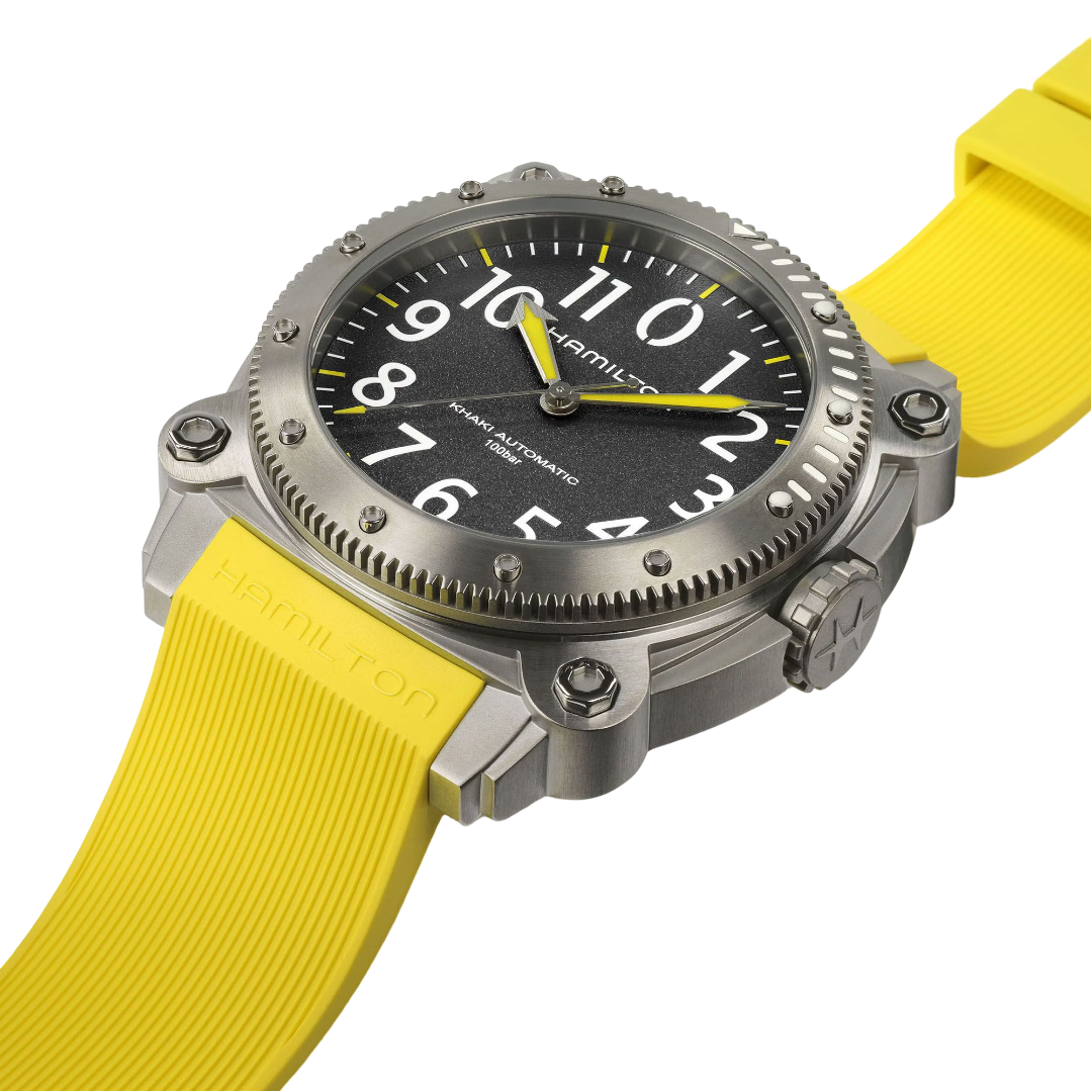 Hamilton Khaki Navy BeLOWZERO Automatic TITANIUM Men&#39;s Watch H78535380