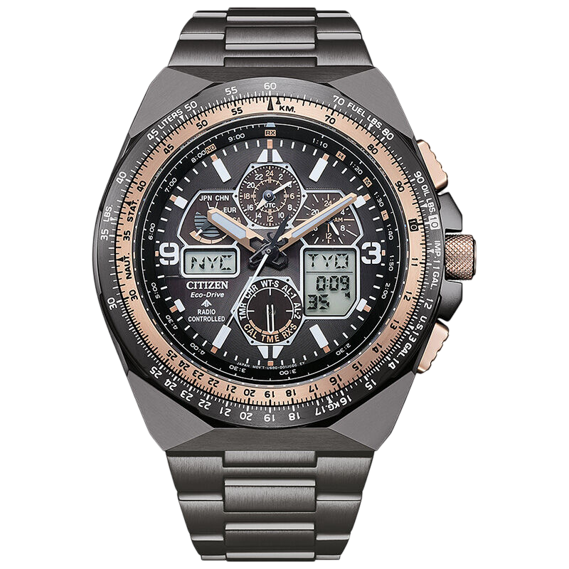 Citizen Promaster Skyhawk A-T Limited Edition Analog-Digital Eco-Drive Men&#39;s Watch JY8146-54E