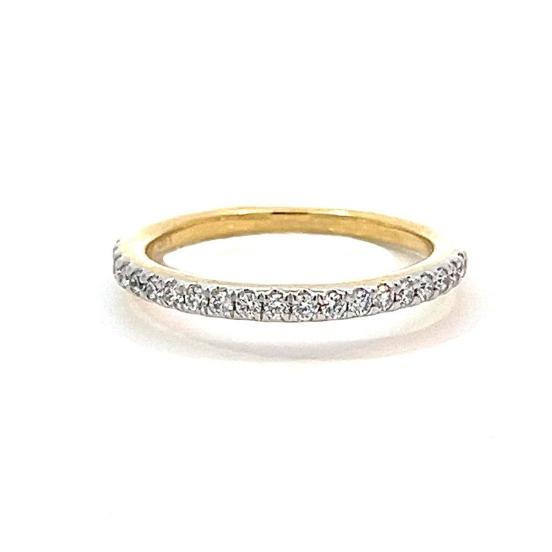 10K Yellow Gold 0.25TDW Lab Grown Diamond Band