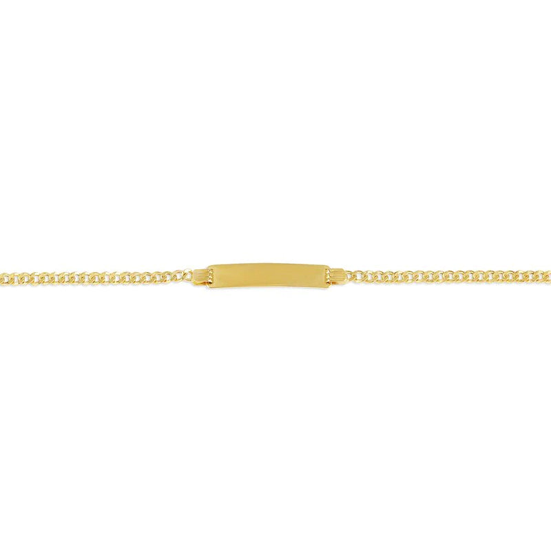 10K Yellow Gold Curb Link Bracelet