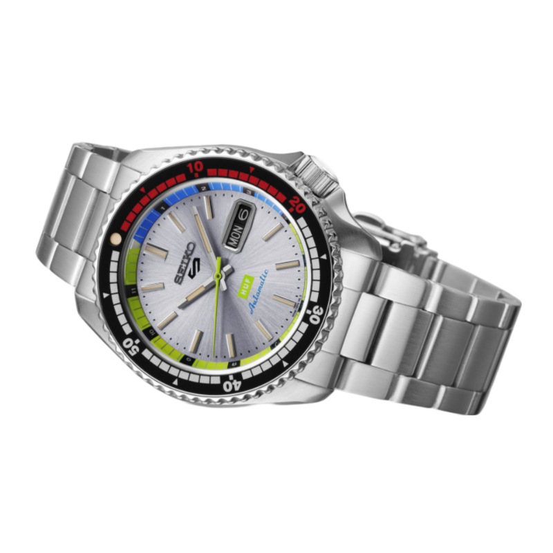 Seiko 5 Sports x HUF Collaboration II Limited Edition Automatic Men&#39;s Watch SRPL33K1.