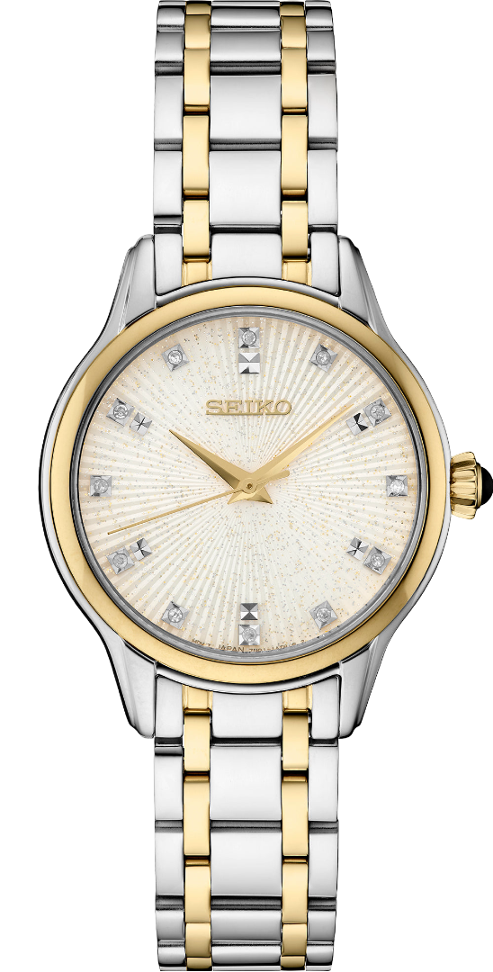 Seiko Diamond Quartz Women&#39;s Watch SRZ550