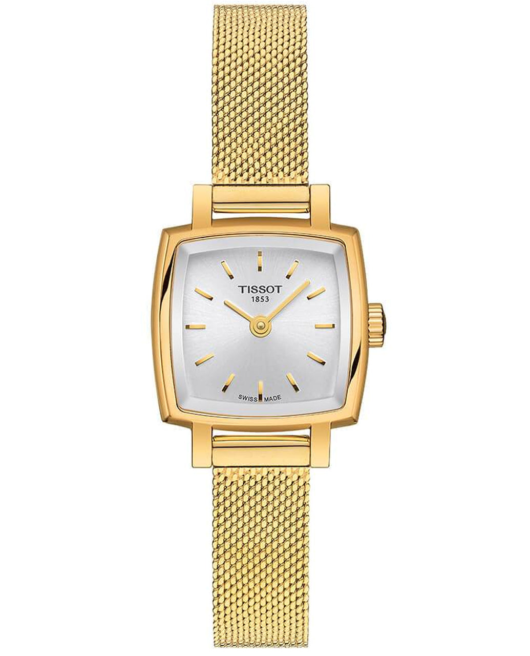 Tissot Lovely Square Quartz Small Lady&#39;s Watch T0581093303100