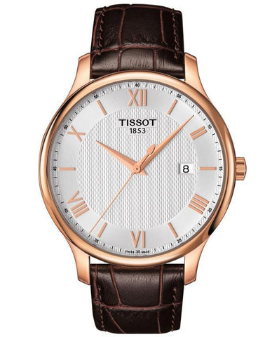 Tissot Tradition Gents Quartz Silver Dial Men's Watch T0636103603800