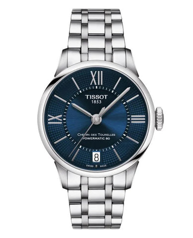 Tissot Chemin Des Tourelles Powermatic 80 Automatic Women's Watch T0992071104800
