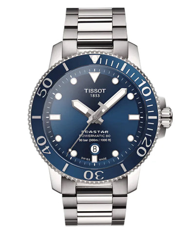 Tissot Seastar 1000 Powermatic 80 Automatic Men's Watch T1204071104103