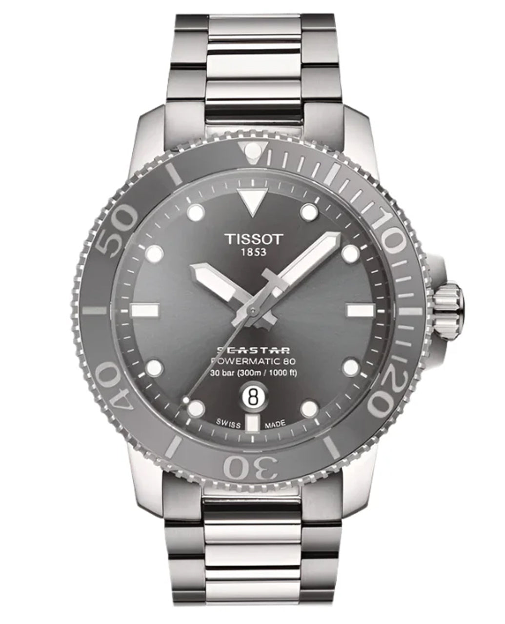 Tissot Seastar 1000 Powermatic 80 Automatic Men&#39;s Watch T1204071108101