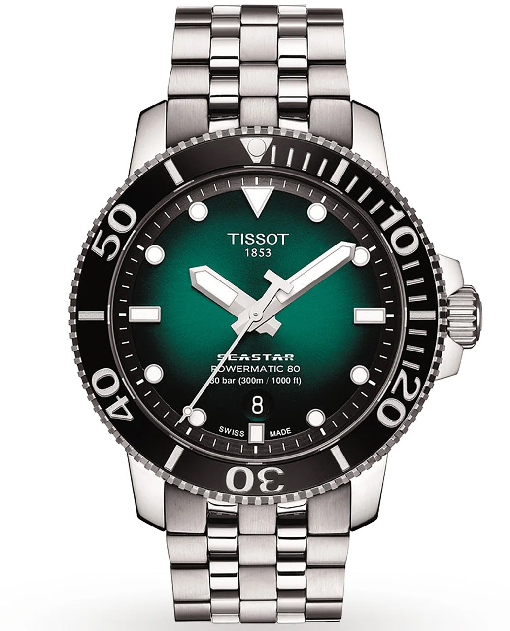 Tissot Seastar 1000 Powermatic 80 Automatic Men&#39;s Watch T1204071109101