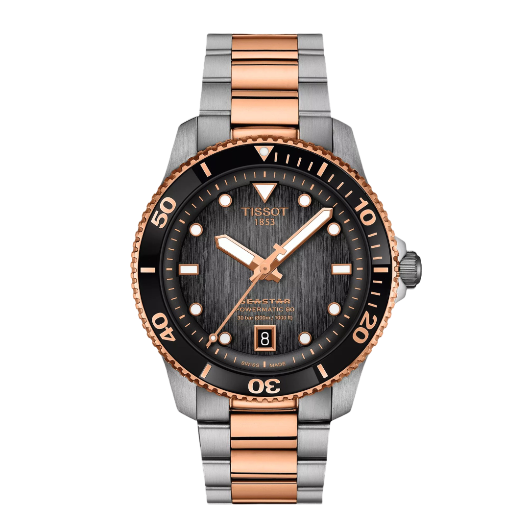 Tissot Seastar 1000 Powermatic 80 40mm Automatic Men&#39;s Watch T1208072205101