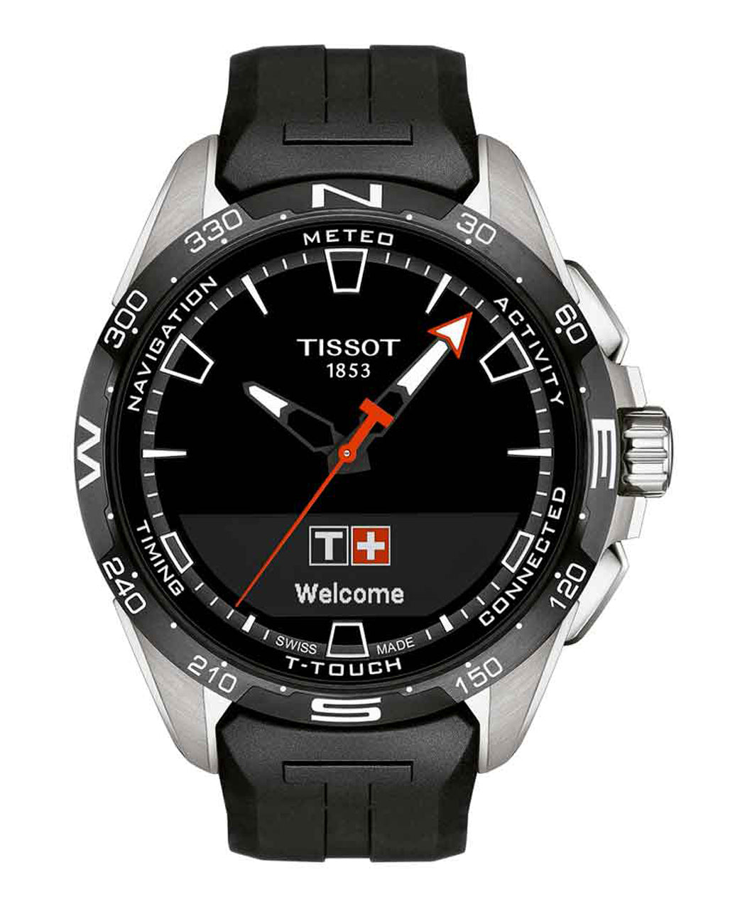 Tissot T-Touch Connect Solar Quartz Men&#39;s Watch T1214204705100