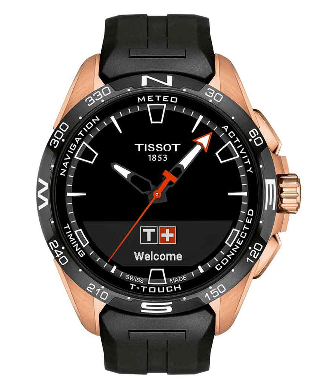 Tissot T-Touch Connect Solar Quartz Men&#39;s Watch T1214204705102