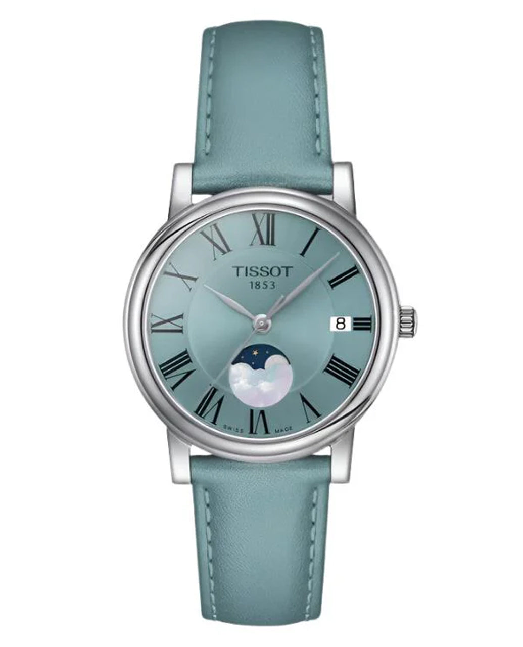 Tissot Carson Premium Lady Moonphase Quartz Women&#39;s Watch T1222231635300