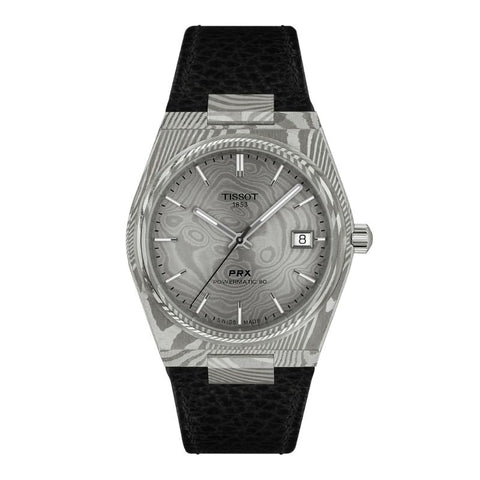 Tissot PRX Damascus Steel Automatic Unisex Watch T1378079608100