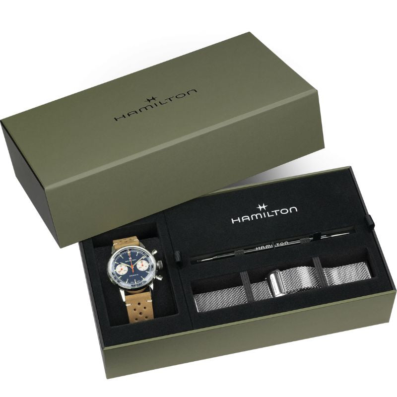 Hamilton American Classic Intra-matic Chronograph H Mechanical Men's Watch H38429541