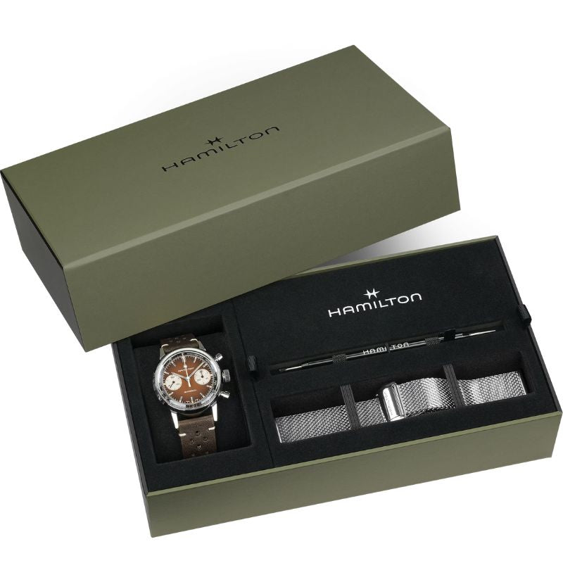 Hamilton American Classic Intra-matic Chronograph H Mechanical Men's Watch H38429591