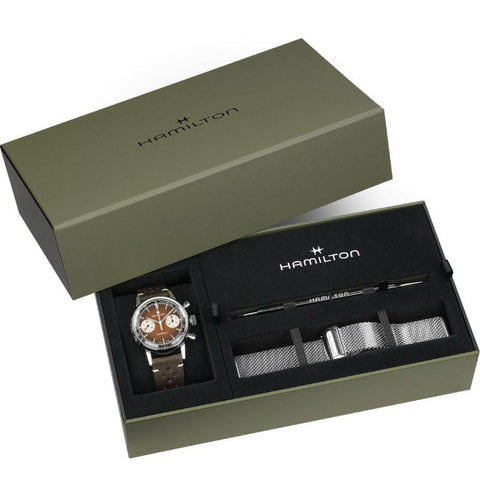 Hamilton American Classic Intra-matic Chronograph H Mechanical Men's Watch H38429591