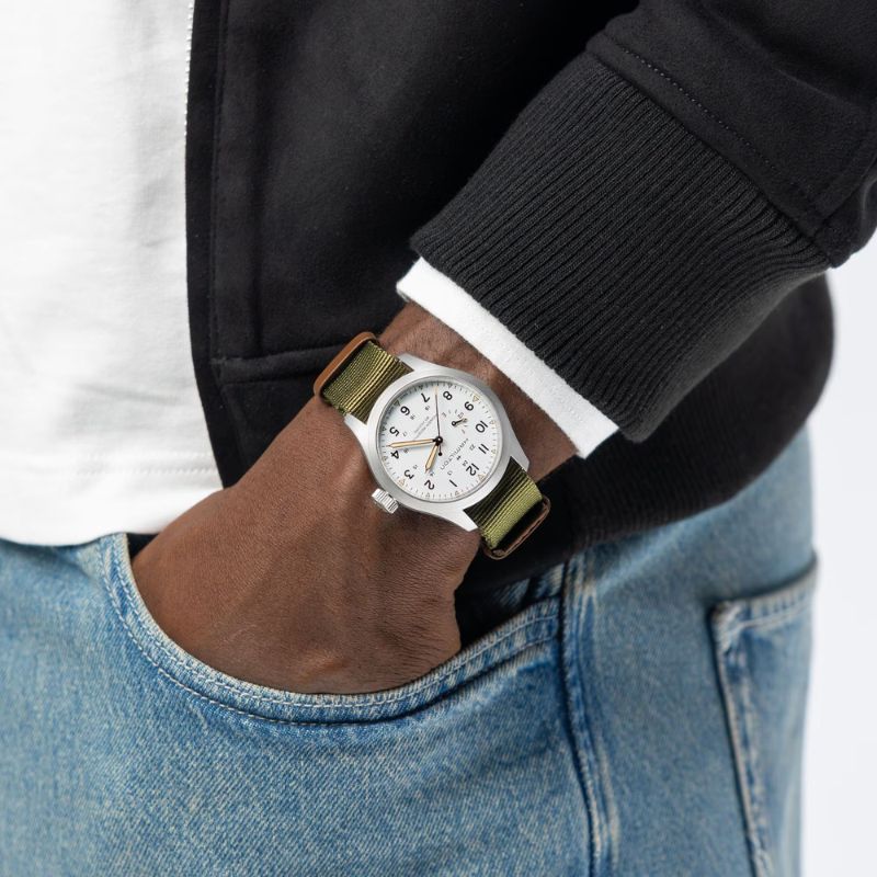 Hamilton Khaki Field Mechanical Power Reserve Mens Watch H69509910