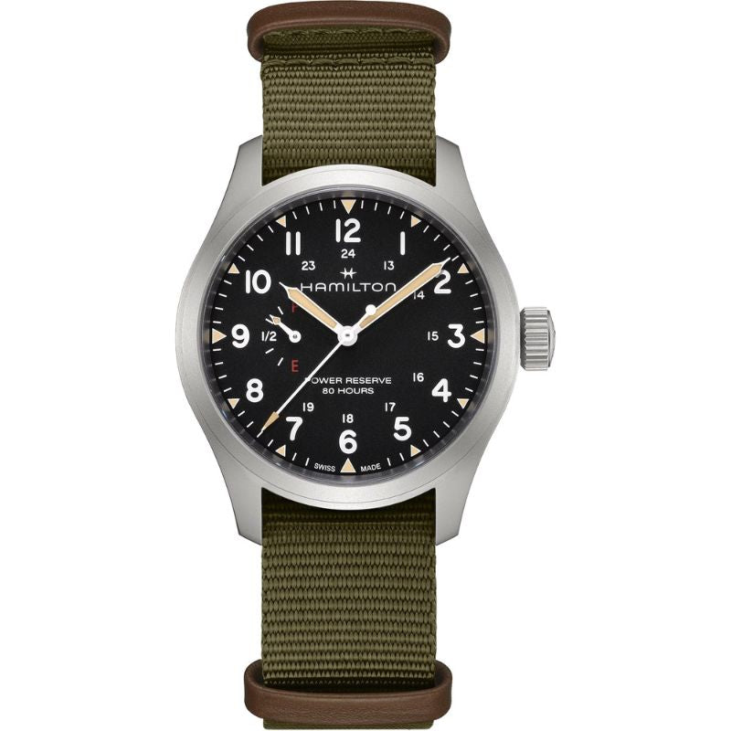Hamilton Khaki Field Mechanical Power Reserve Men&#39;s Watch H69509930