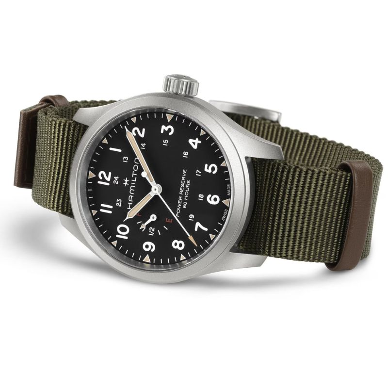 Hamilton Khaki Field Mechanical Power Reserve Mens Watch H69509930