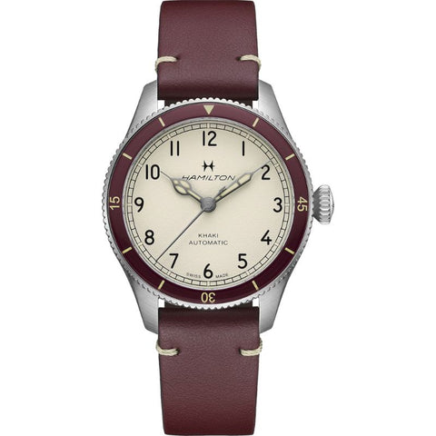 Hamilton Khaki Aviation Pilot Pioneer Automatic 38mm Unisex Watch H76265810
