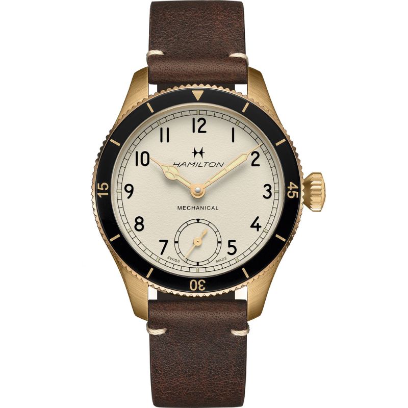 Hamilton Khaki Aviation Pilot Pioneer Mechanical Bronze Mechanical Men&#39;s Watch H76709510
