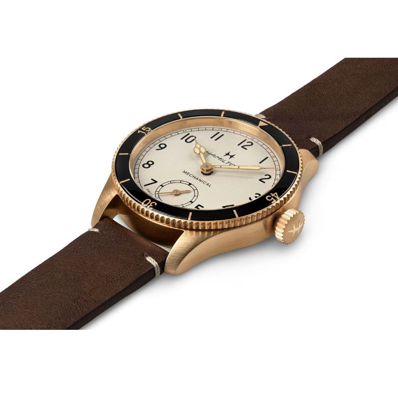 Hamilton Khaki Aviation Pilot Pioneer Mechanical Bronze Mechanical Men&#39;s Watch H76709510