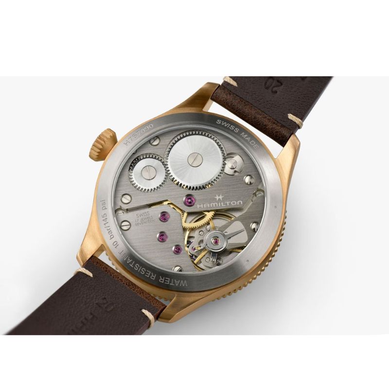 Hamilton Khaki Aviation Pilot Pioneer Mechanical Bronze Mechanical Mens Watch H76709510