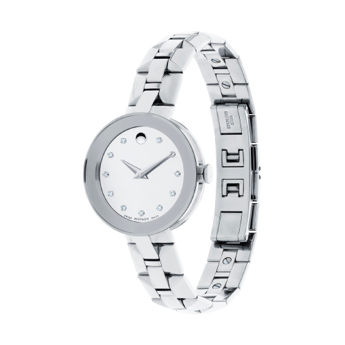 Movado Sapphire Quartz Women&#39;s Watch 0606814