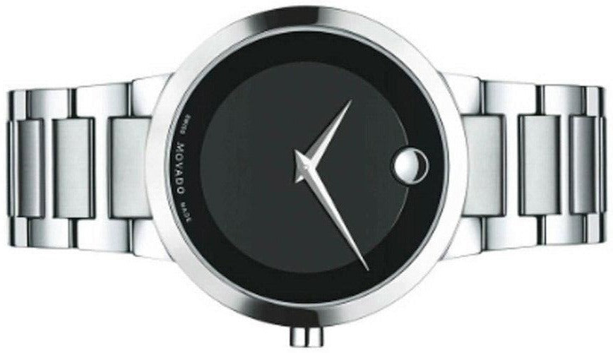 Movado Modern Classic Black Dial Men&#39;s Watch 0607119
