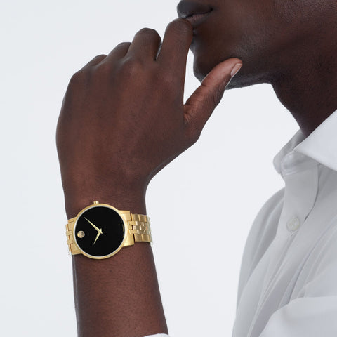 Movado Museum Classic Quartz Men's Watch 0607203