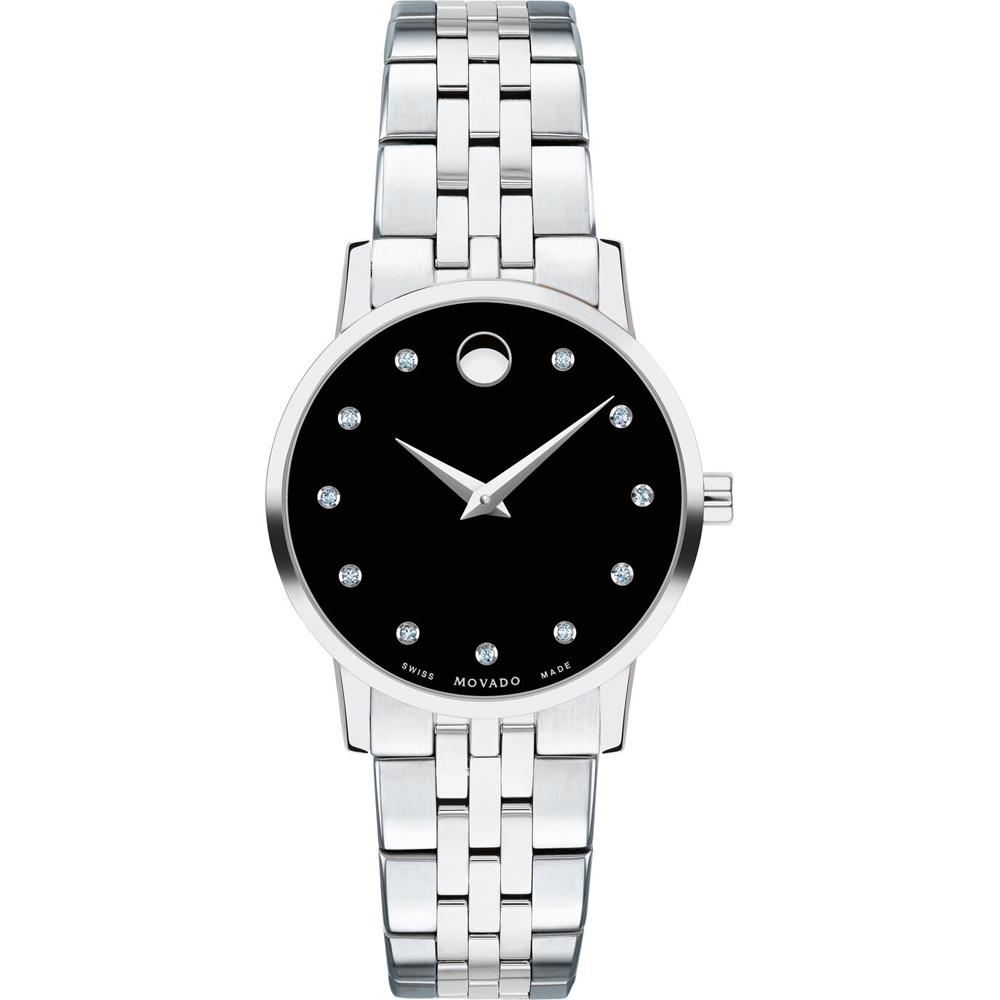 Movado Museum Classic Quartz Diamonds Womens Watch 0607207