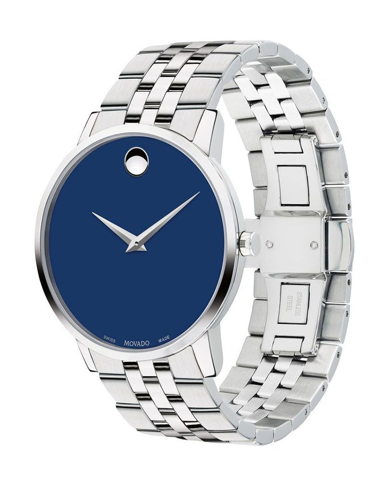 Movado Museum Classic Blue Dial Men&#39;s Watch 0607212