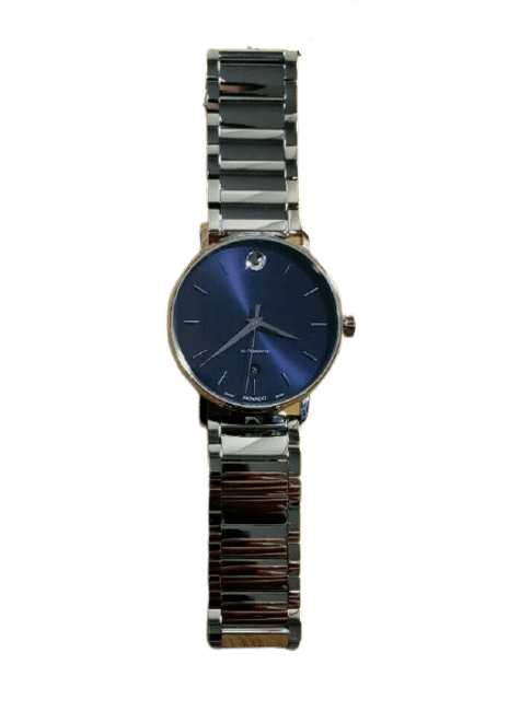 Movado museum classic blue hot sale