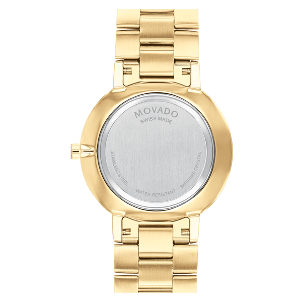 Movado Faceto Quartz Mens watch 0607483
