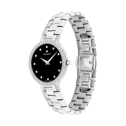 Movado Faceto Quartz Women's Watch 0607484
