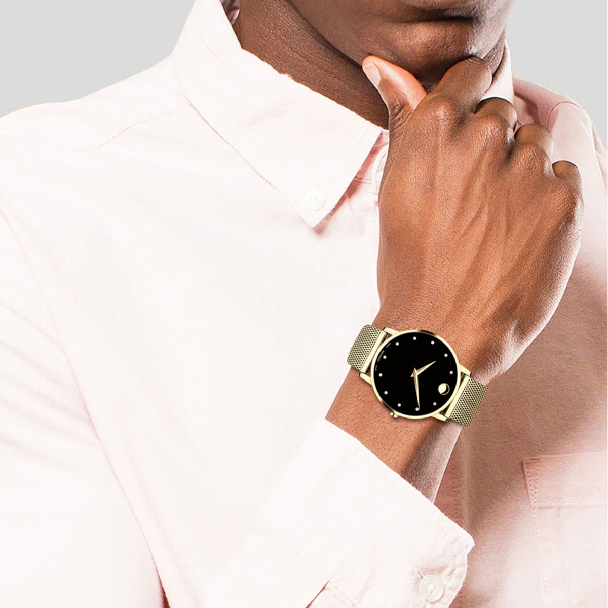 Movado Museum Classic Quartz Men&#39;s Watch 0607512