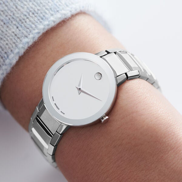 Movado Sapphire Quartz Women&#39;s Watch 0607547