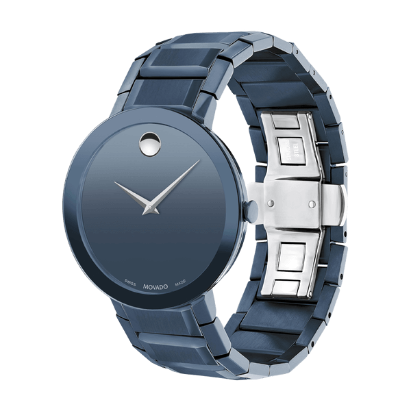 Movado Sapphire Quartz Men&#39;s Watch 0607556