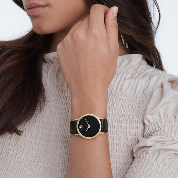 Movado Museum Classic Quartz Women&#39;s Watch 0607585