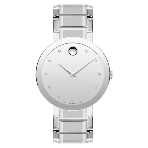 Movado Sapphire Quartz Men's Watch 0607587