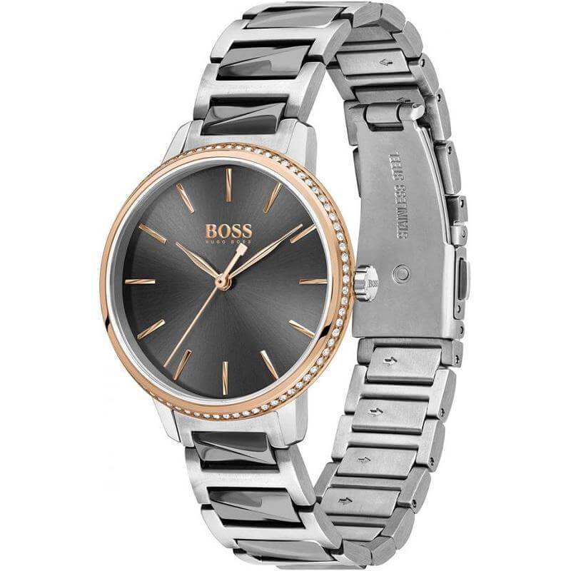 Hugo Boss 1502569 Signature 2 Tone Bracelet Quartz Women&#39;s Watch