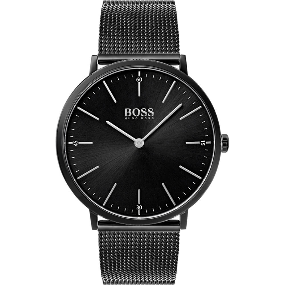 Hugo Boss Horizon Black Dial Quartz Men&#39;s Watch 1513542