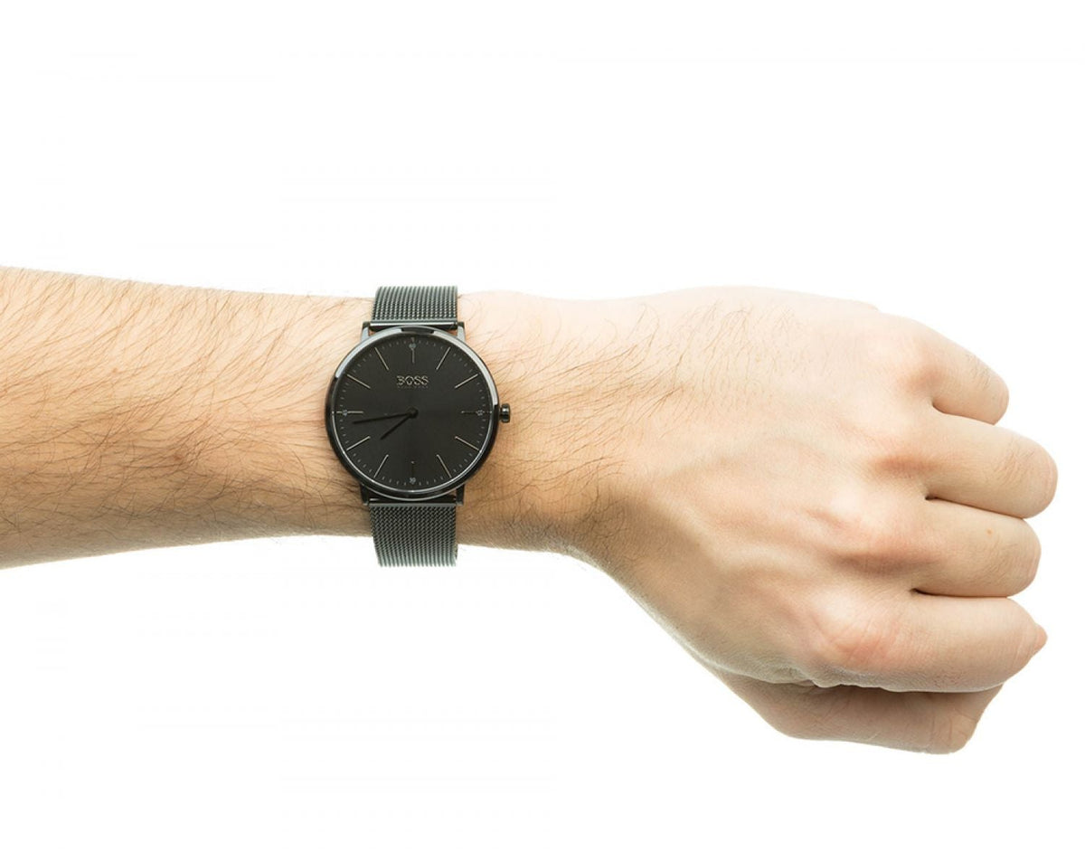 Hugo Boss Horizon Black Dial Quartz Men&#39;s Watch 1513542