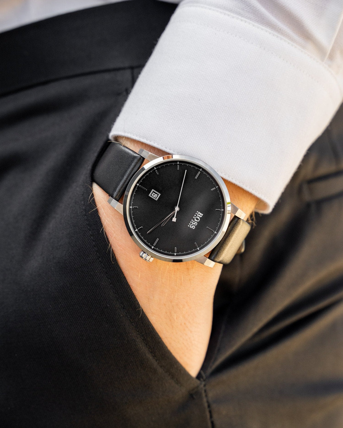 Hugo Boss 1513790 Confidence Quartz Men&#39;s Watch