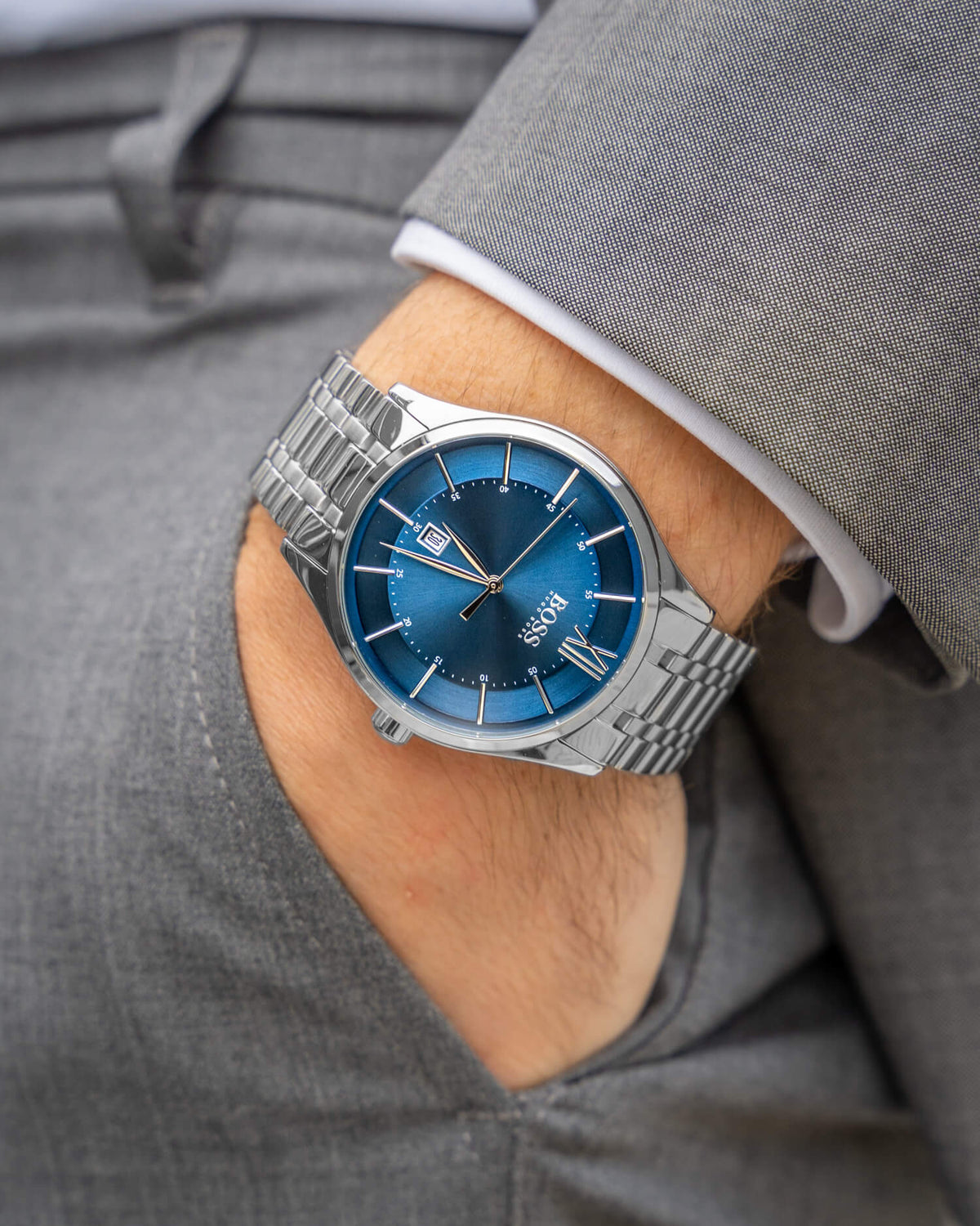 Hugo Boss Distinction Quartz Men&#39;s Watch 1513798