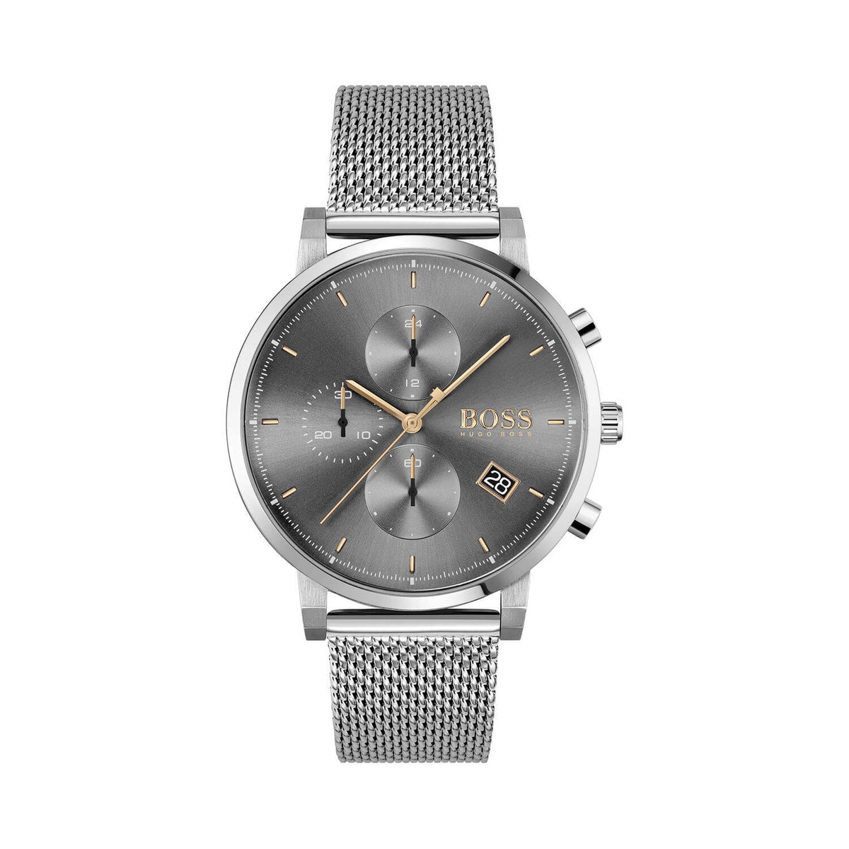 Hugo Boss 1513807 Integrity Horloge Grey Dial Quartz Men&#39;s Watch