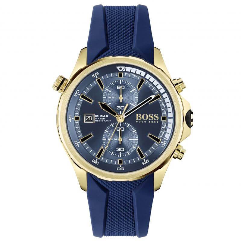 Hugo Boss 1513822 Globetrotter Chronograph Quartz Men&#39;s Watch