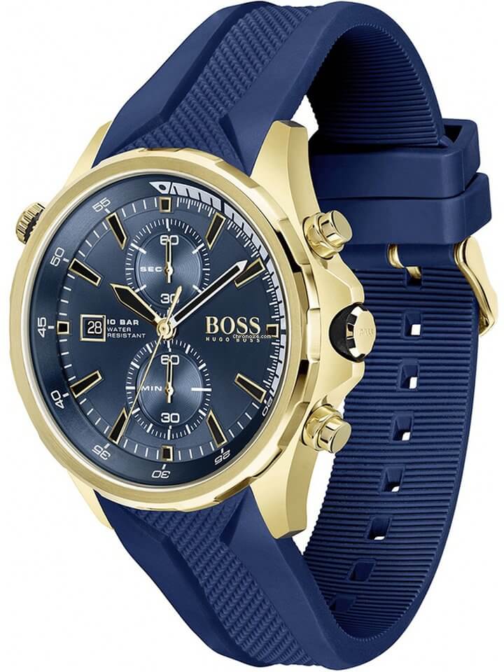 Hugo Boss 1513822 Globetrotter Chronograph Quartz Men&#39;s Watch