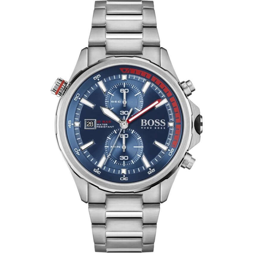 Hugo Boss 1513823 Globetrotter Chronograph Quartz Men&#39;s Watch